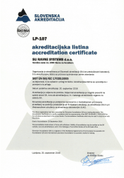 SIJ RS Akreditacijska listina LP 107